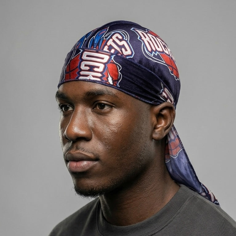 Houston Rockets Silk Durag