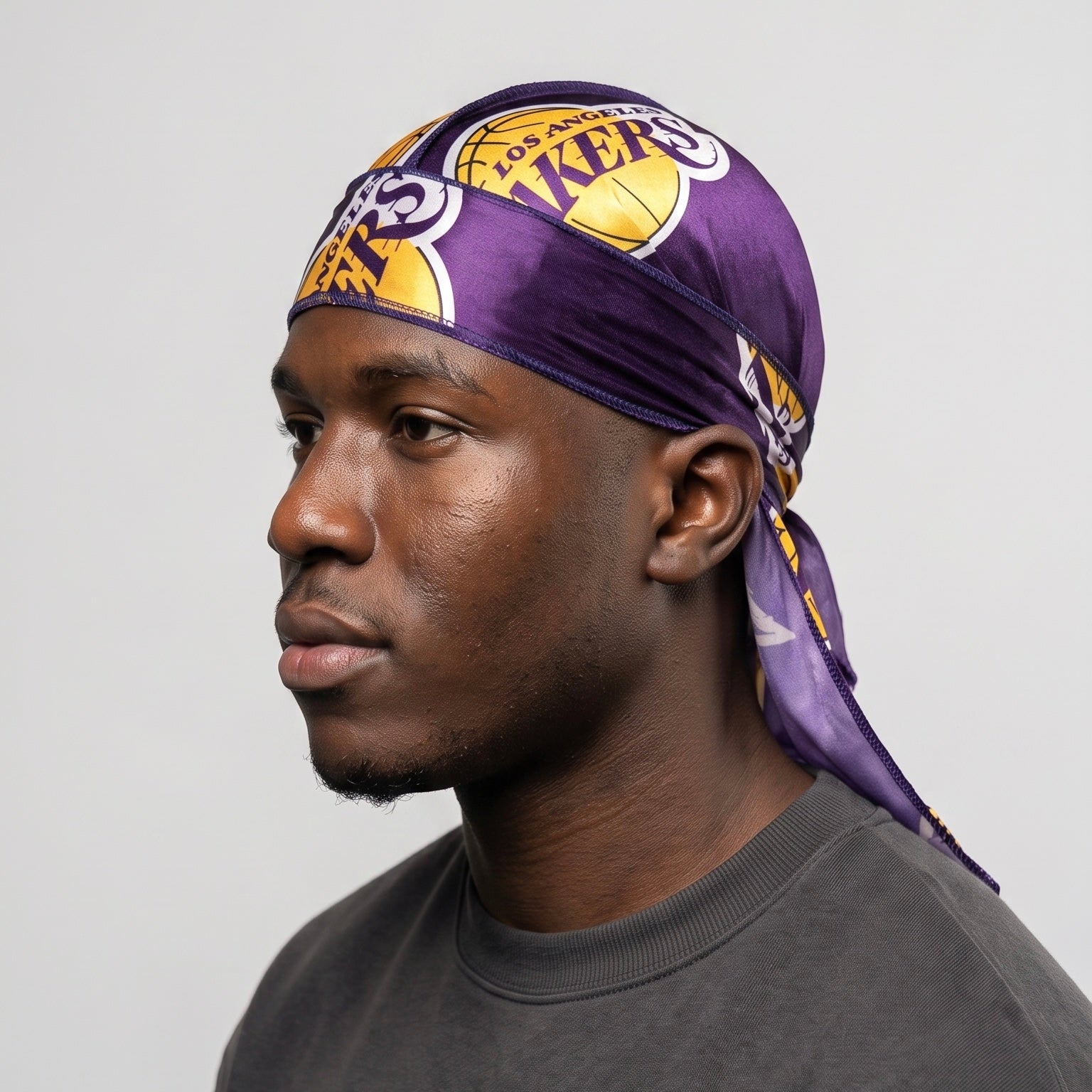 Los Angeles Lakers Silk Durag