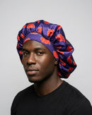 Akatsuki Purple Silk Bonnet - Double R Rags