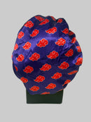 Akatsuki Purple Silk Bonnet - Double R Rags