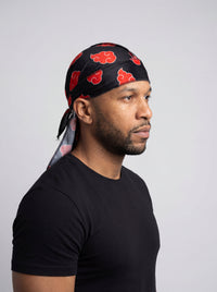 Akatsuki Velvet Durag - Double R Rags