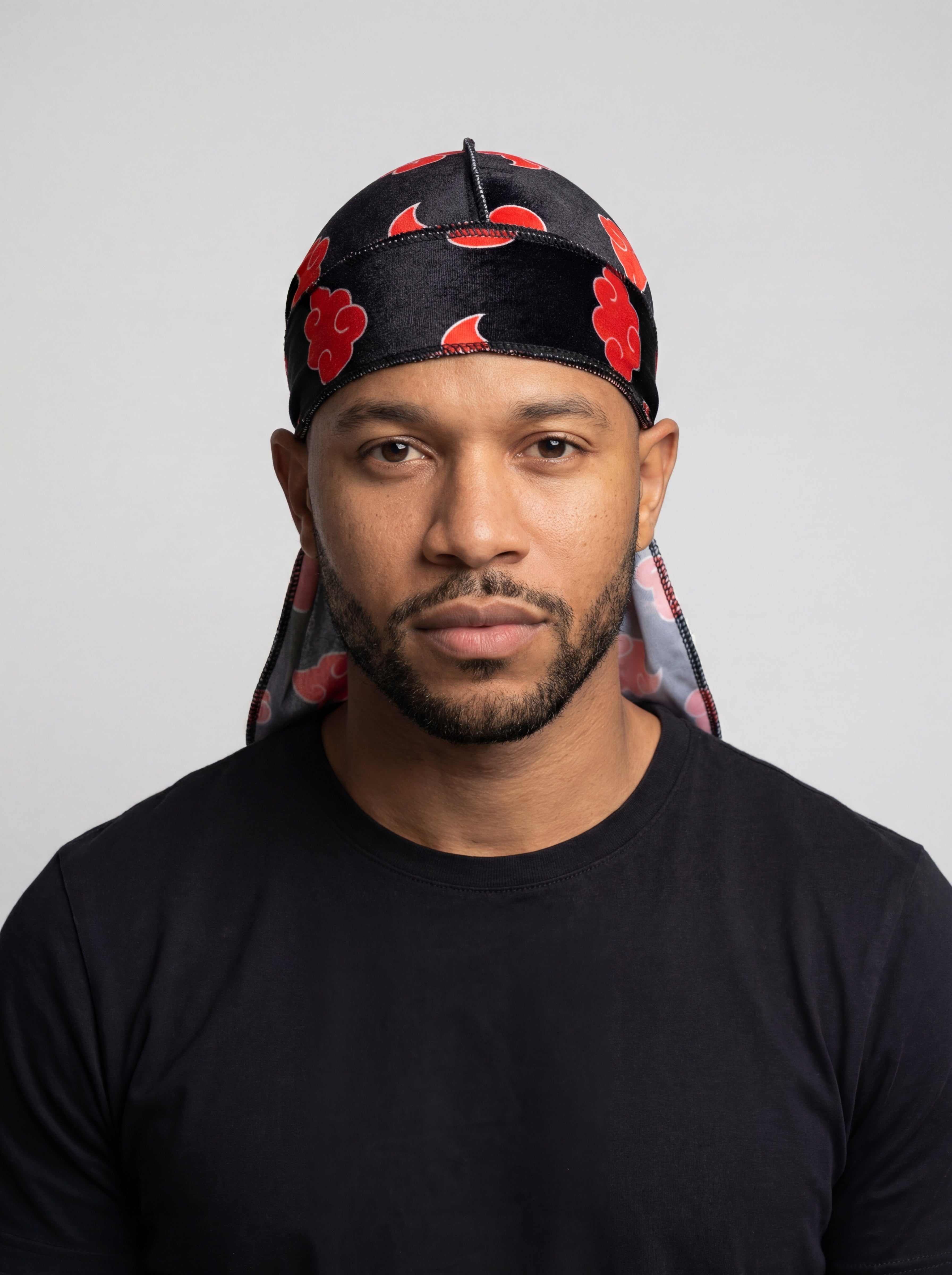 Akatsuki Velvet Durag - Double R Rags