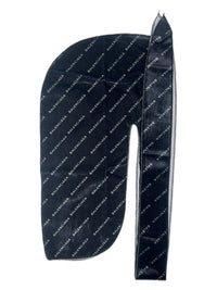 Black Balency Designer Velvet Durag - Double R Rags