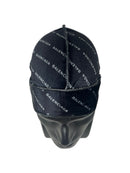 Black Balency Designer Velvet Durag - Double R Rags