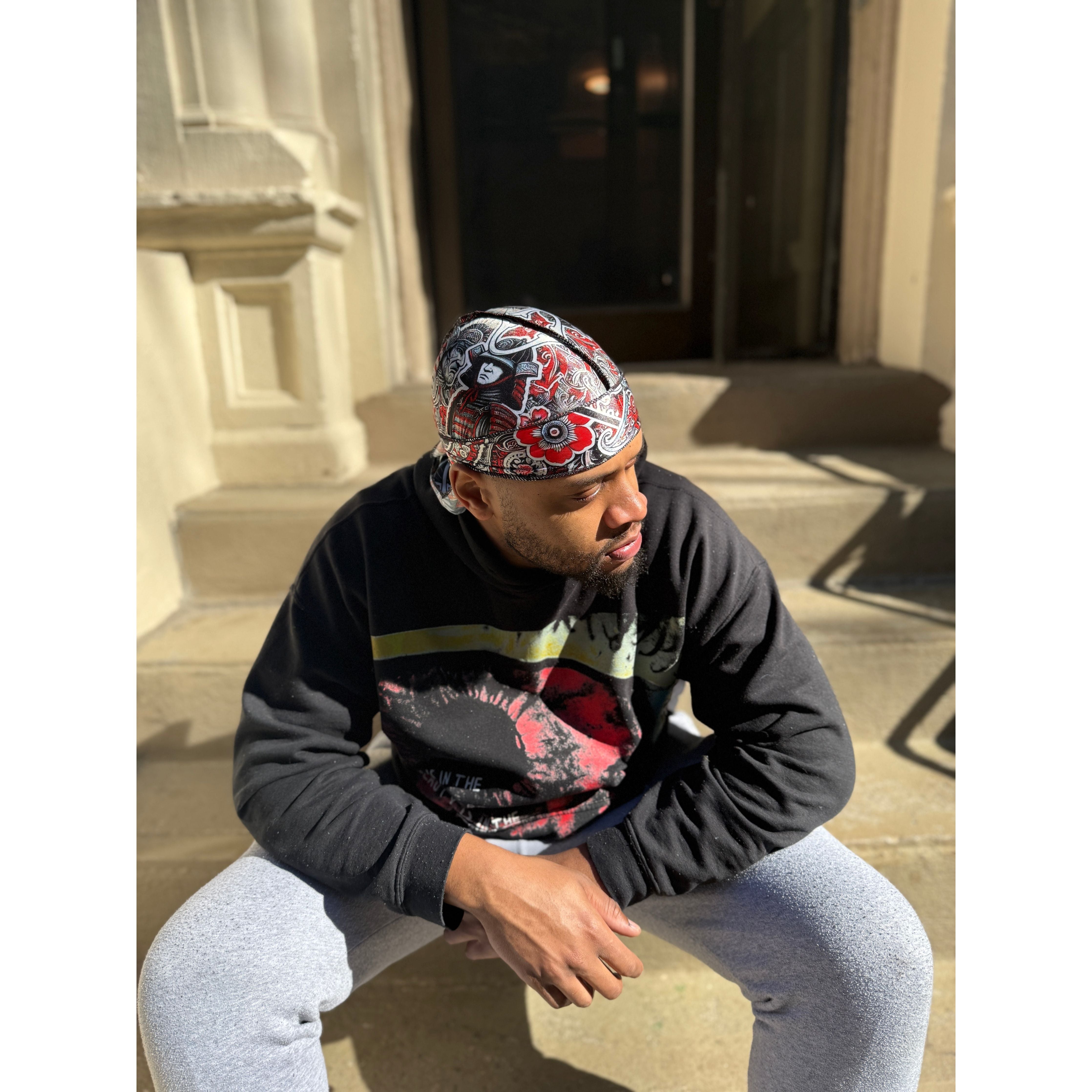"Blade and Dragon" Luxurious Silk Durag