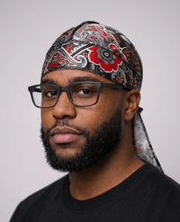 "Blade and Dragon" Luxurious Silk Durag - Double R Rags