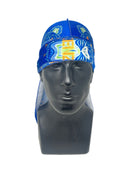 Blue Designer Velvet Durag - Double R Rags
