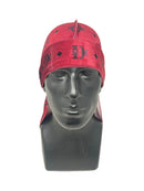Burgundy McM Designer Velvet Durag - Double R Rags