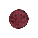 Burgundy MCM Silk Bonnet - Double R Rags