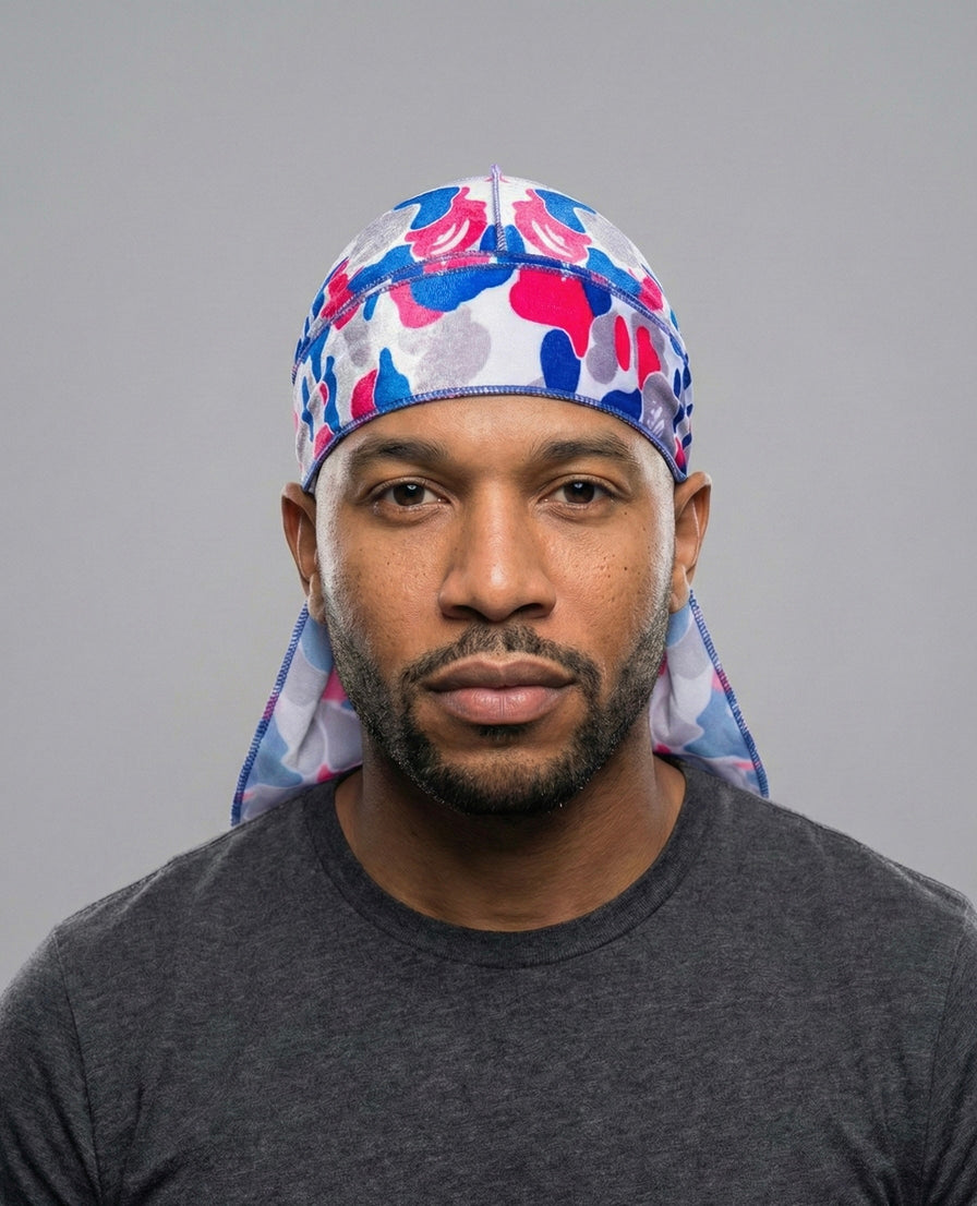 Camo Designer Velvet Durag