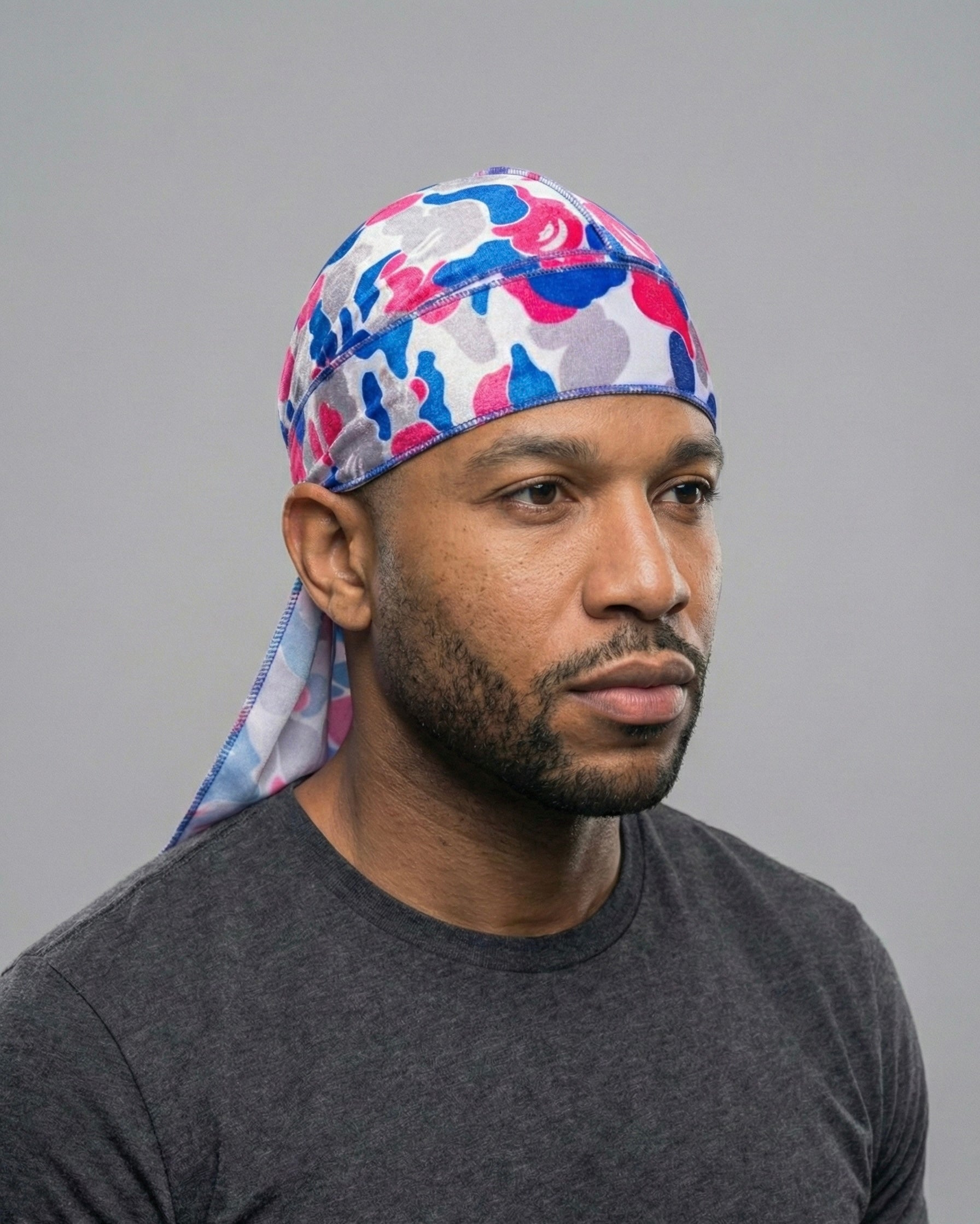 Camo Designer Velvet Durag