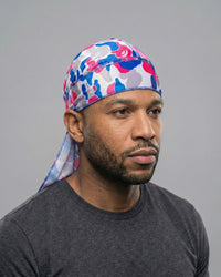 Camo Designer Velvet Durag - Double R Rags