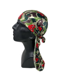 CDG Designer Silk Durag - Double R Rags