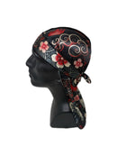 Cherry Blossom Wave Silk Durag - Double R Rags