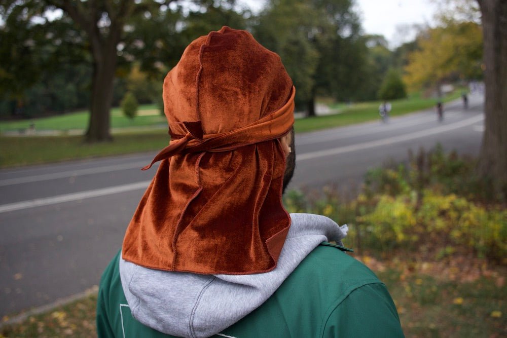 Copper Velvet Durag - Double R Rags