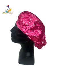 Crushed Pink Silk Bonnet - Double R Rags