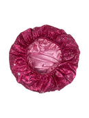 Crushed Pink Silk Bonnet - Double R Rags