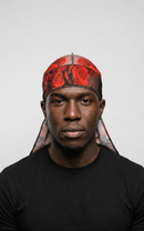 Dark Red Rose Velvet Durag - Double R Rags