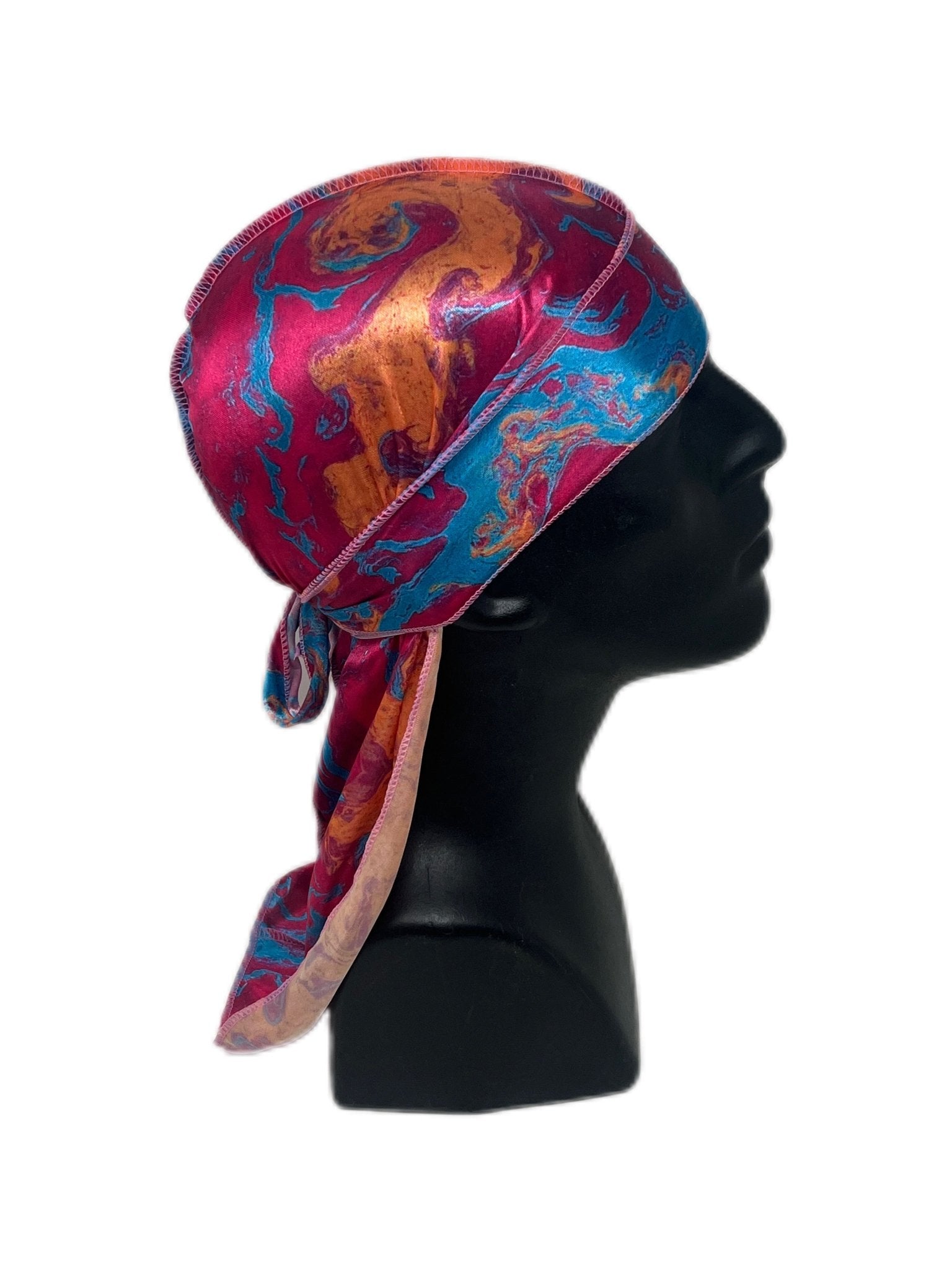 "Galaxy Flame"  luxurious Silk Durag