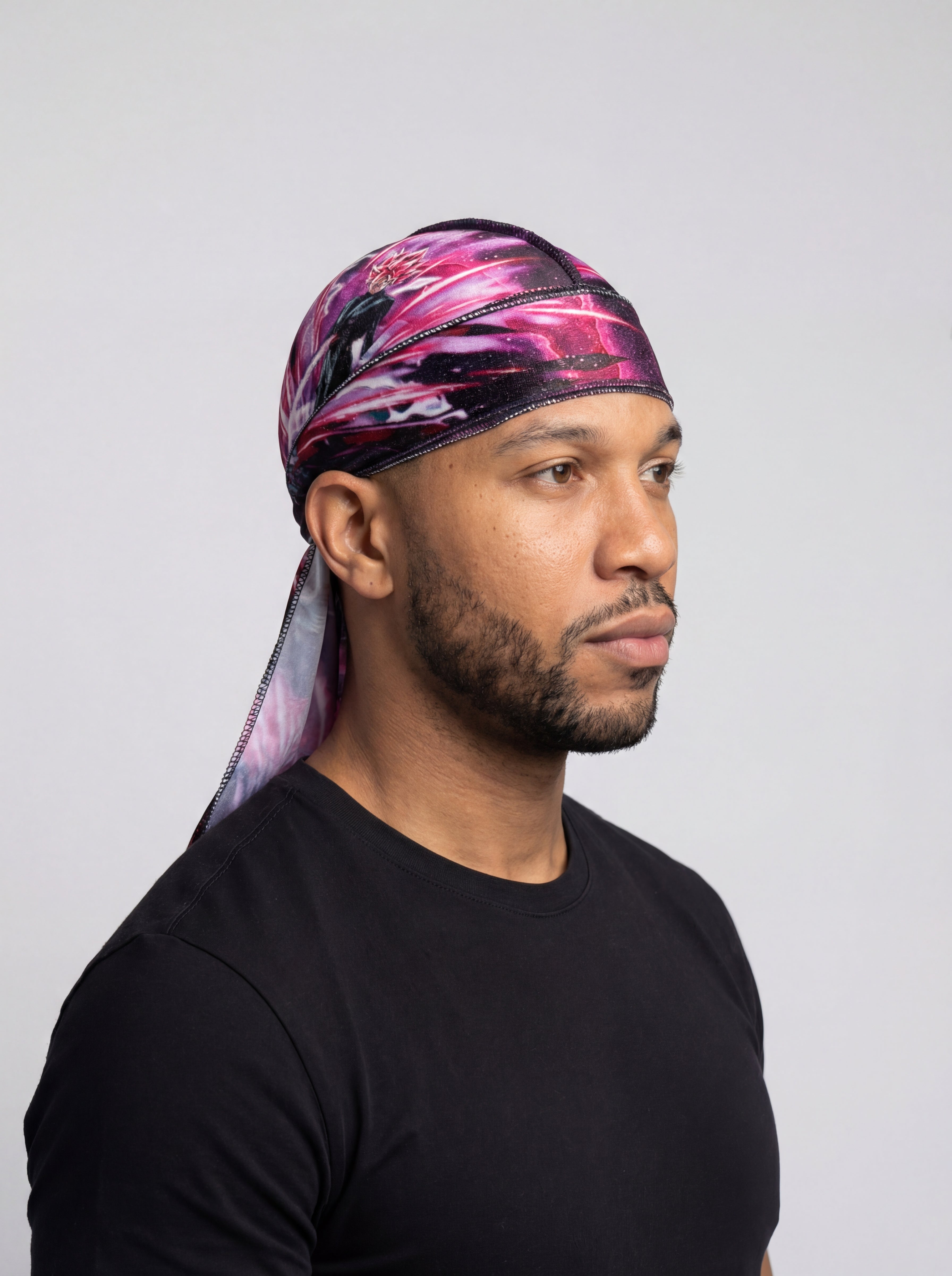 Goku Black (SSJ Rose) Velvet Durag