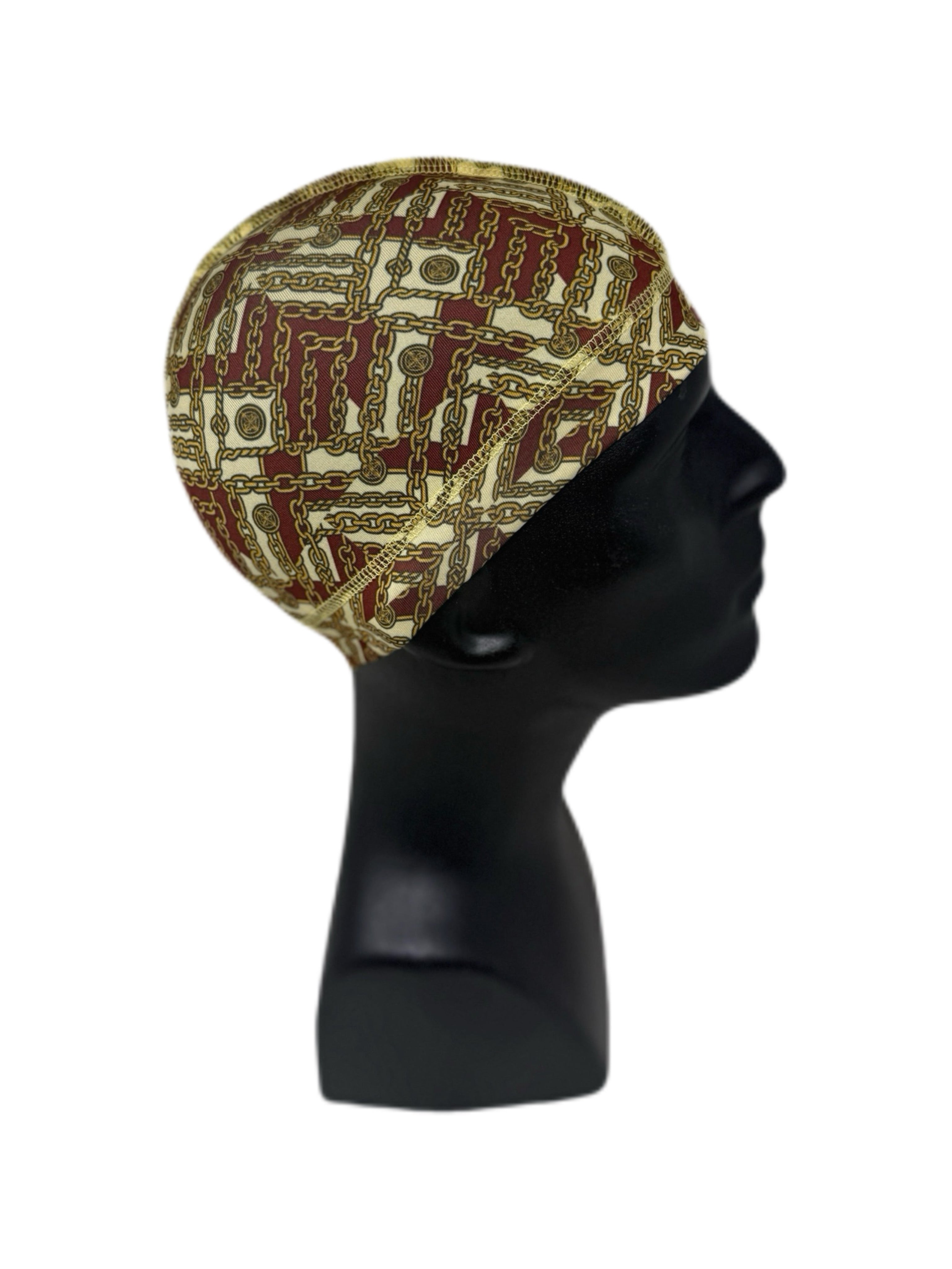 Gold Chain Wave Cap