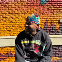 Graffiti Velvet Durag - Double R Rags