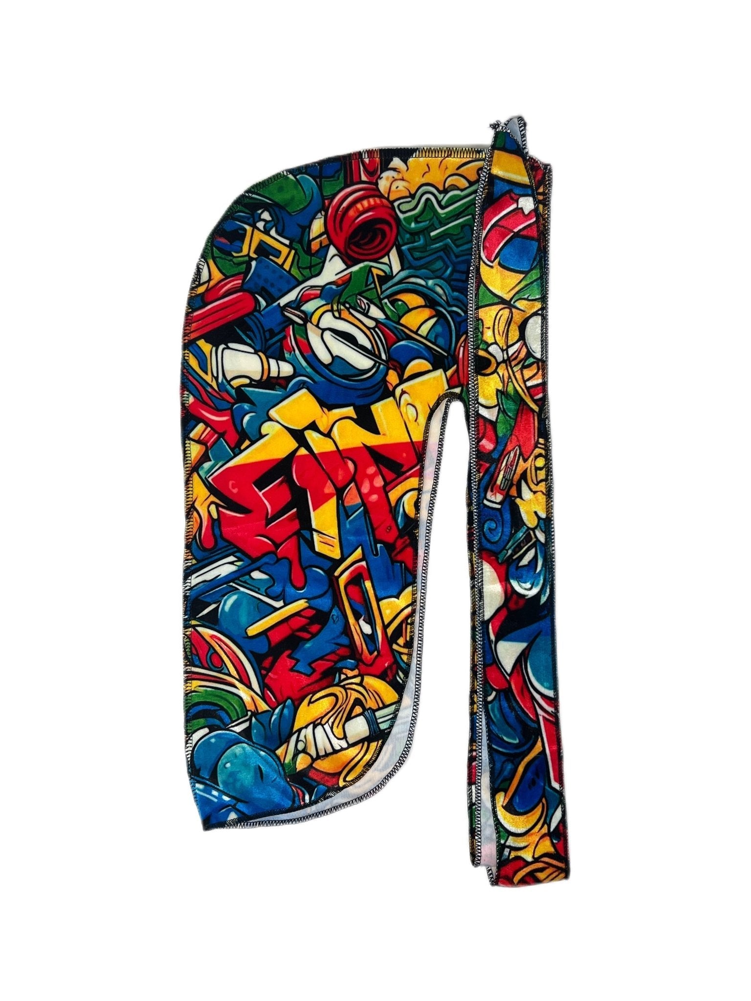 Graffiti Velvet Durag