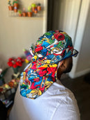 Graffiti Velvet Durag - Double R Rags