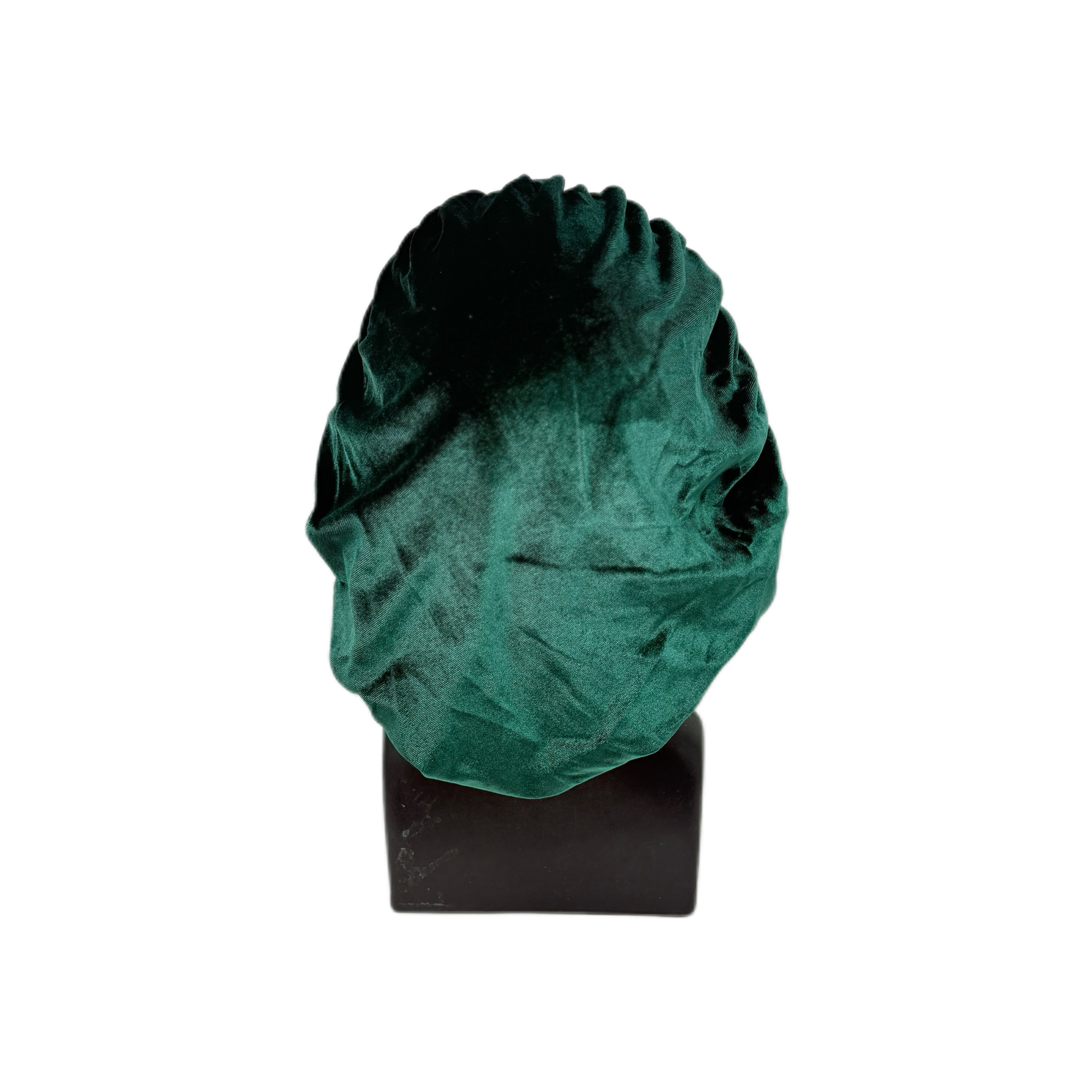 Green Velvet Bonnet - Double R Rags