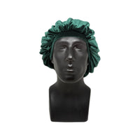 Green Velvet Bonnet - Double R Rags