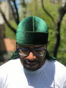 "Green" Velvet durag - Double R Rags