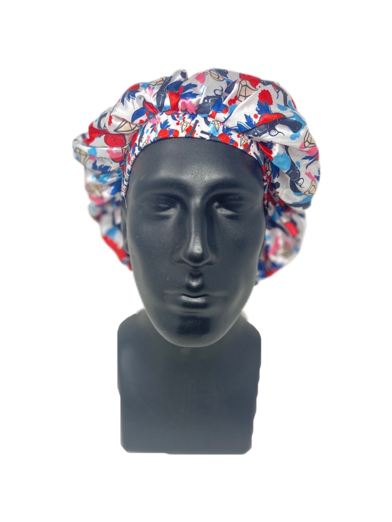 Gunz and Roses Silk Bonnet