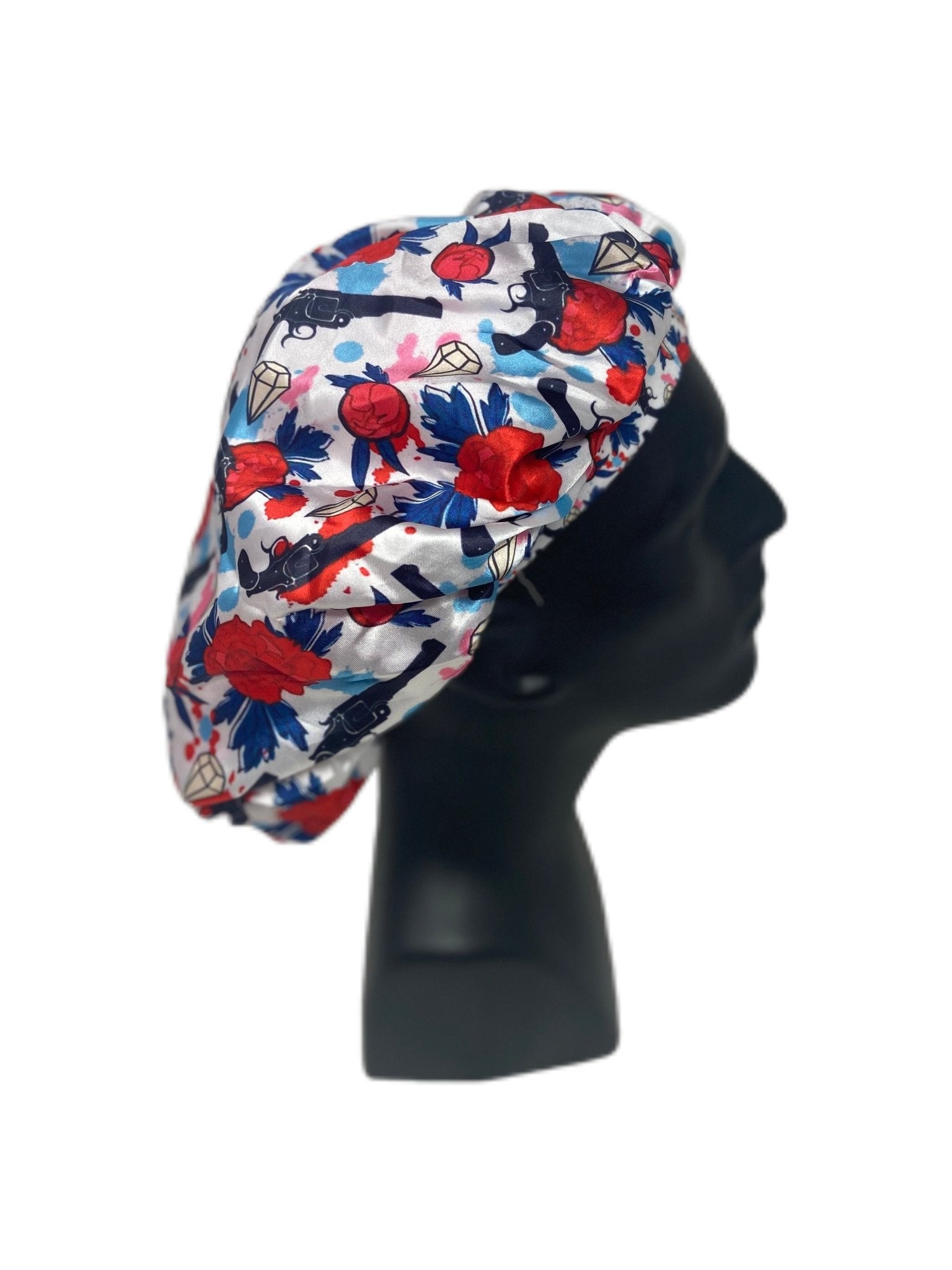 Gunz and Roses Silk Bonnet - Double R Rags