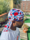 “Gunz and Roses” Velvet Durag - Double R Rags