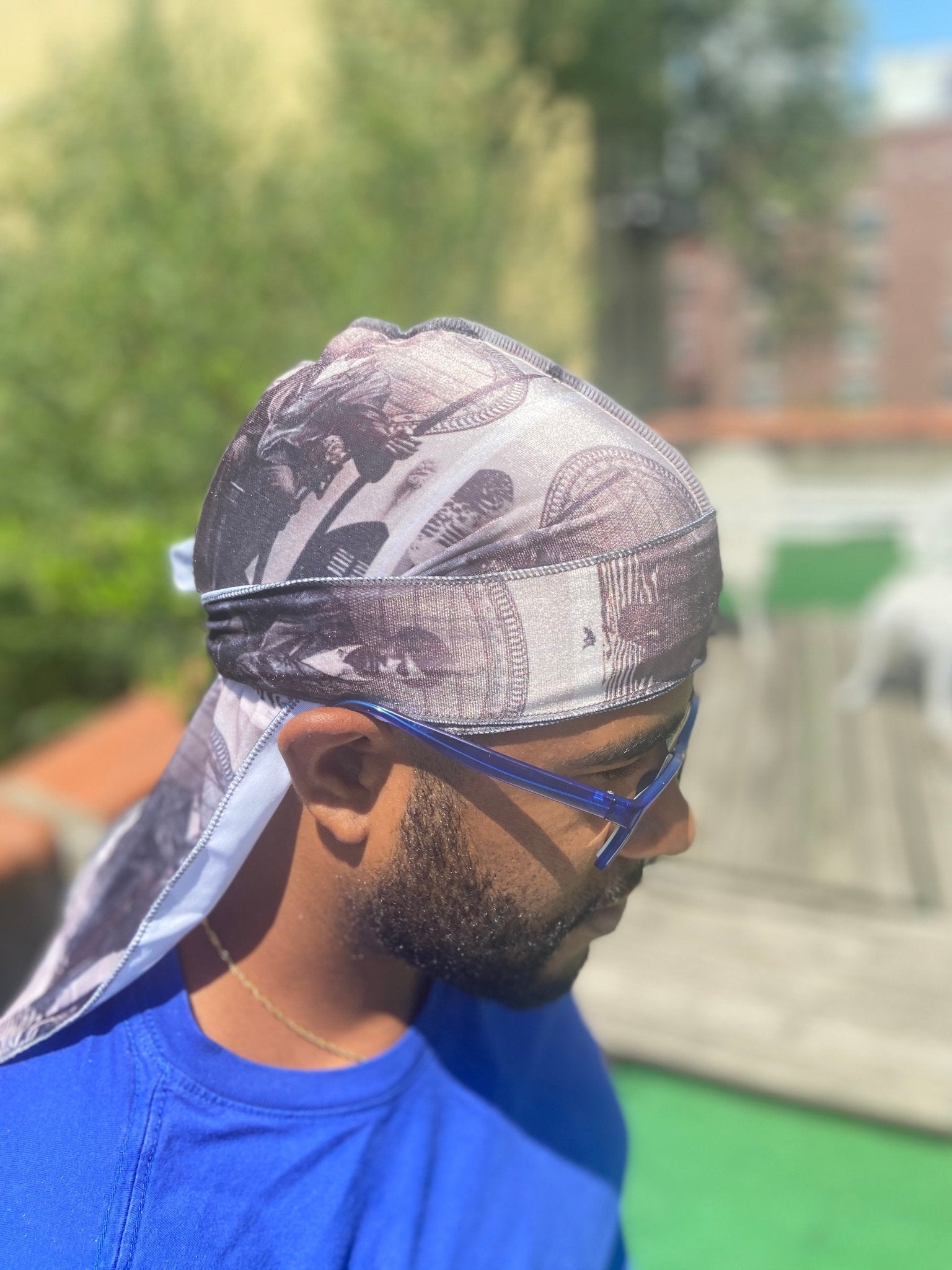 Huey P. Newton Velvet Durag - Double R Rags