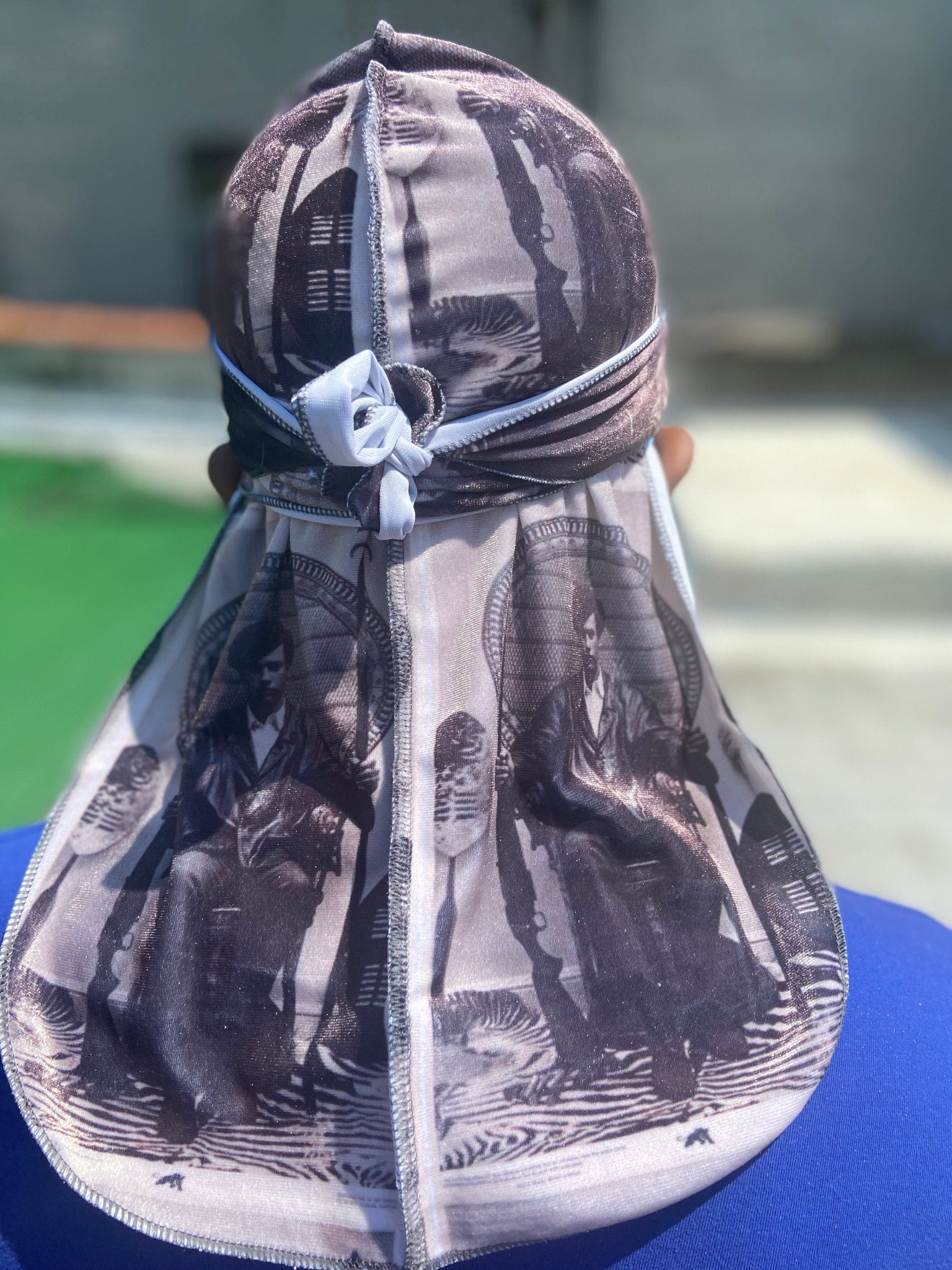 Huey P. Newton Velvet Durag