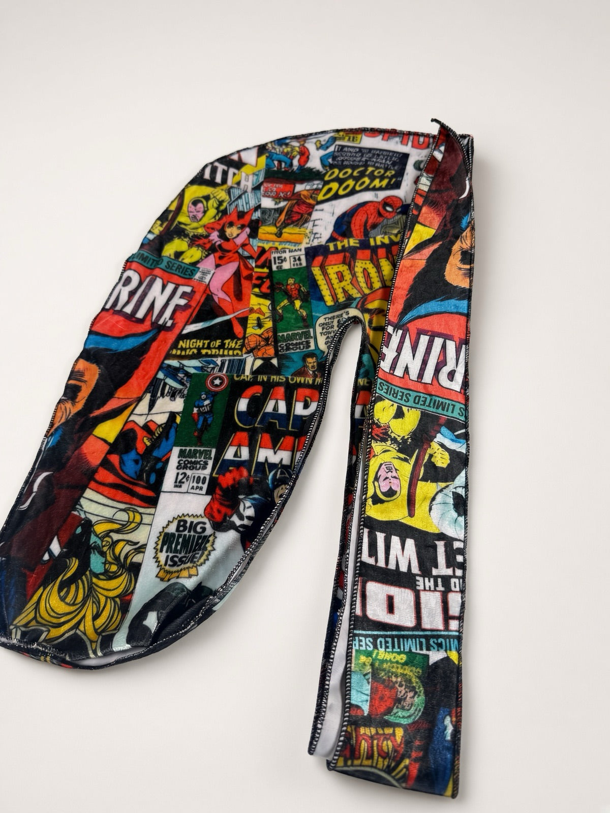Marvel Comic Clash Velvet Durag