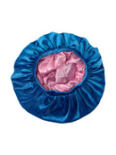 Light Blue Velvet Bonnet - Double R Rags