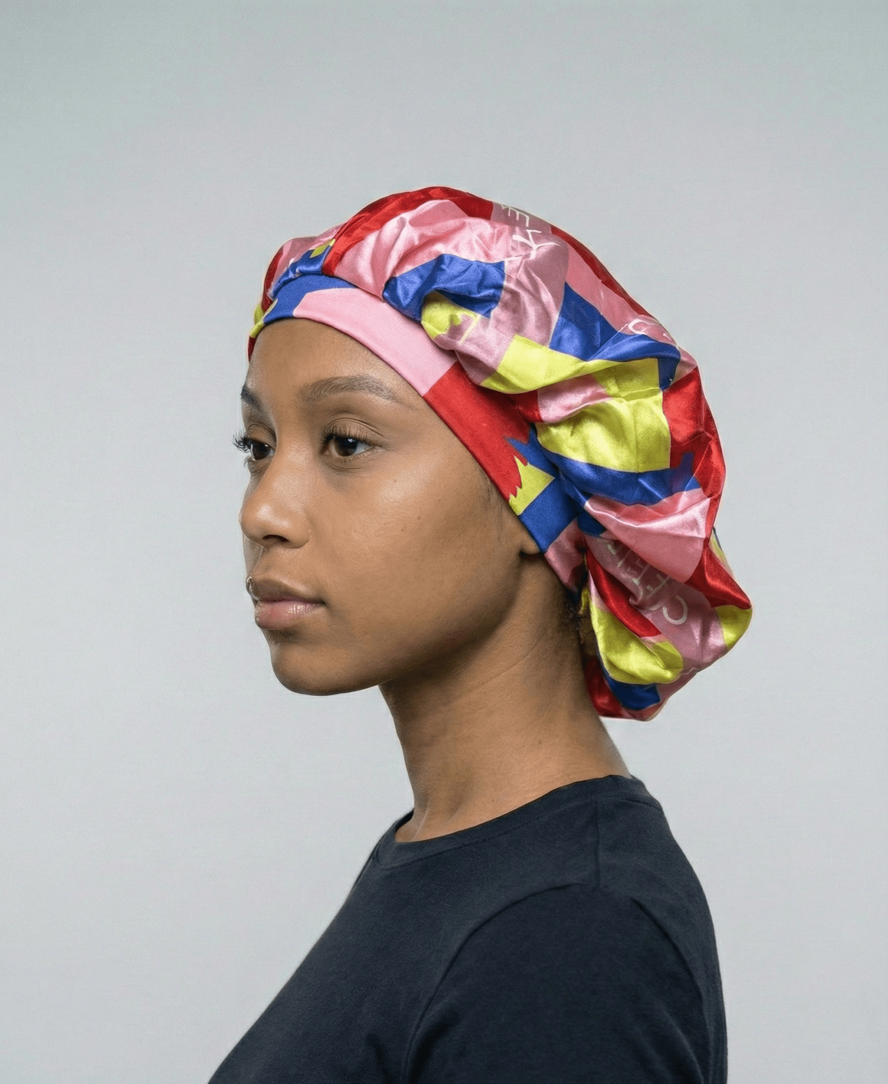 Luxurious Designer Silk Bonnet