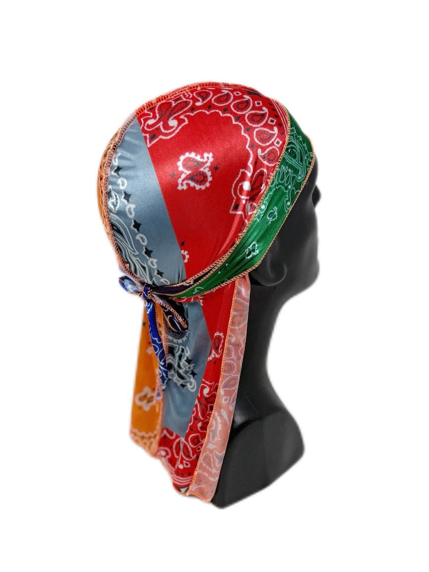 Luxurious Paisley Silk Durag