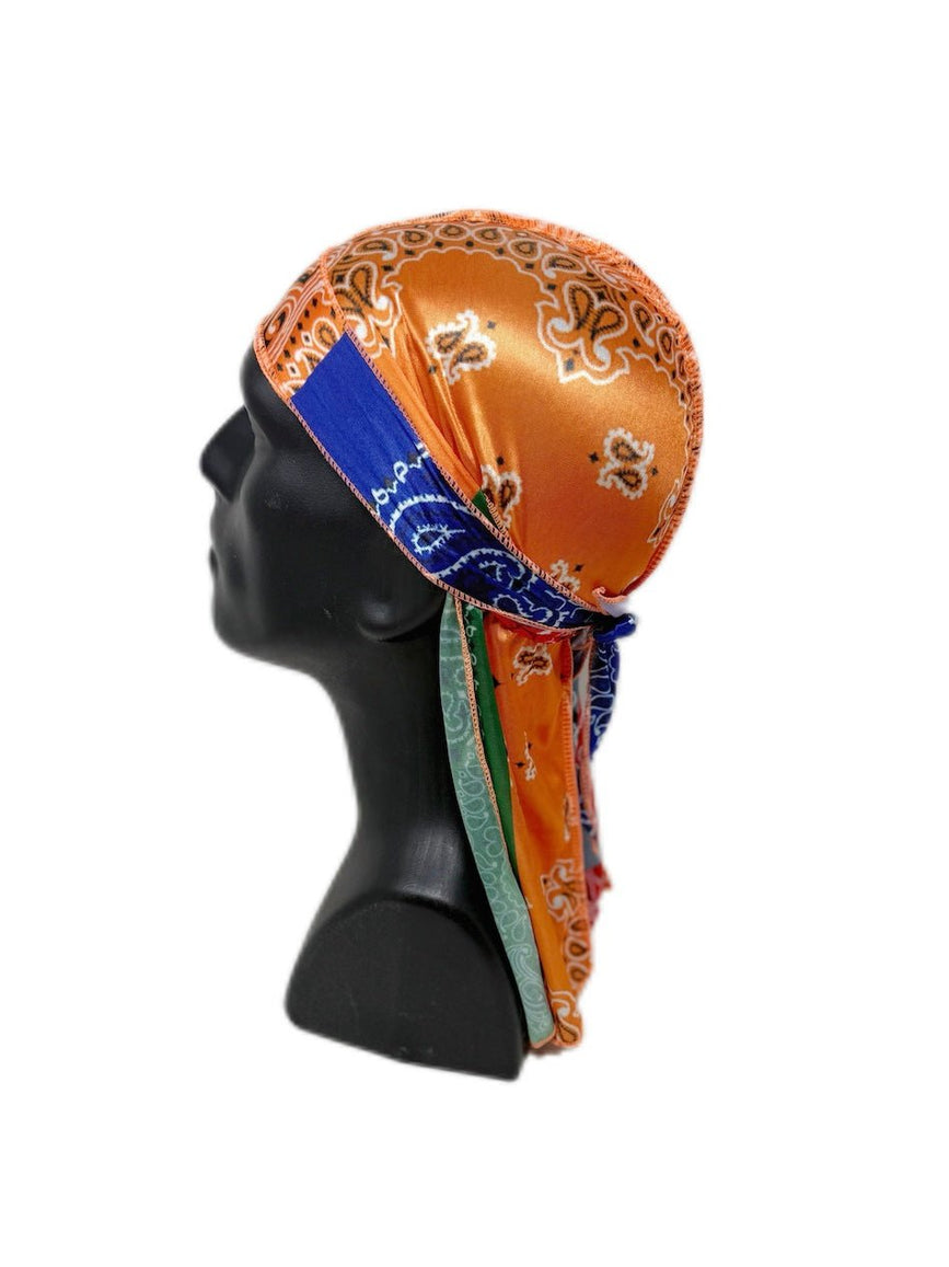 Luxurious Paisley Silk Durag
