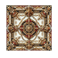 Luxury Gold Chain Satin Scarf - Double R Rags