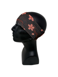 Midnight Sakura Stretch Headband - Double R Rags