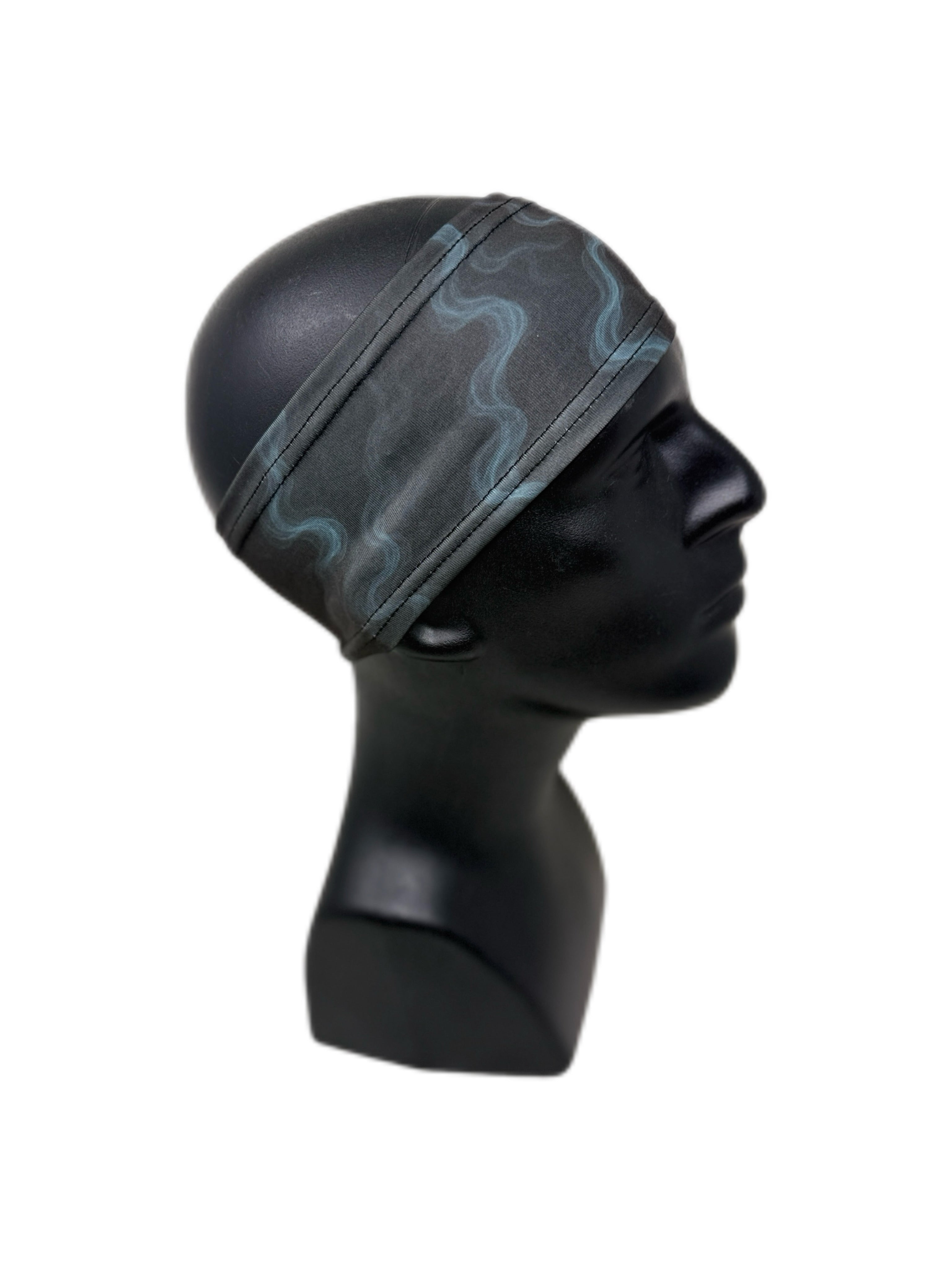 Midnight Smoke Stretch Headband - Double R Rags