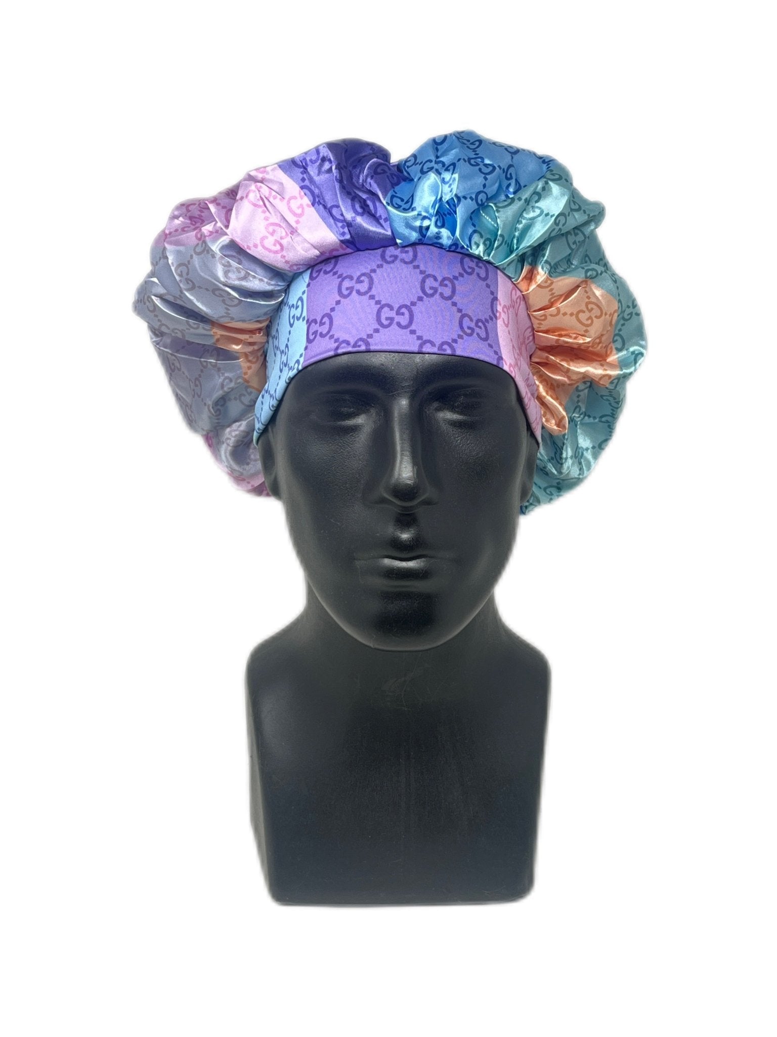 Multi-Color GG Silk Bonnet