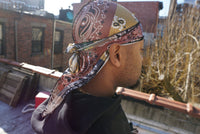 Multi - Color Paisley Designer Silk Durag - Double R Rags