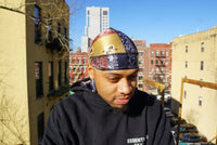 Multi - Color Paisley Designer Silk Durag - Double R Rags