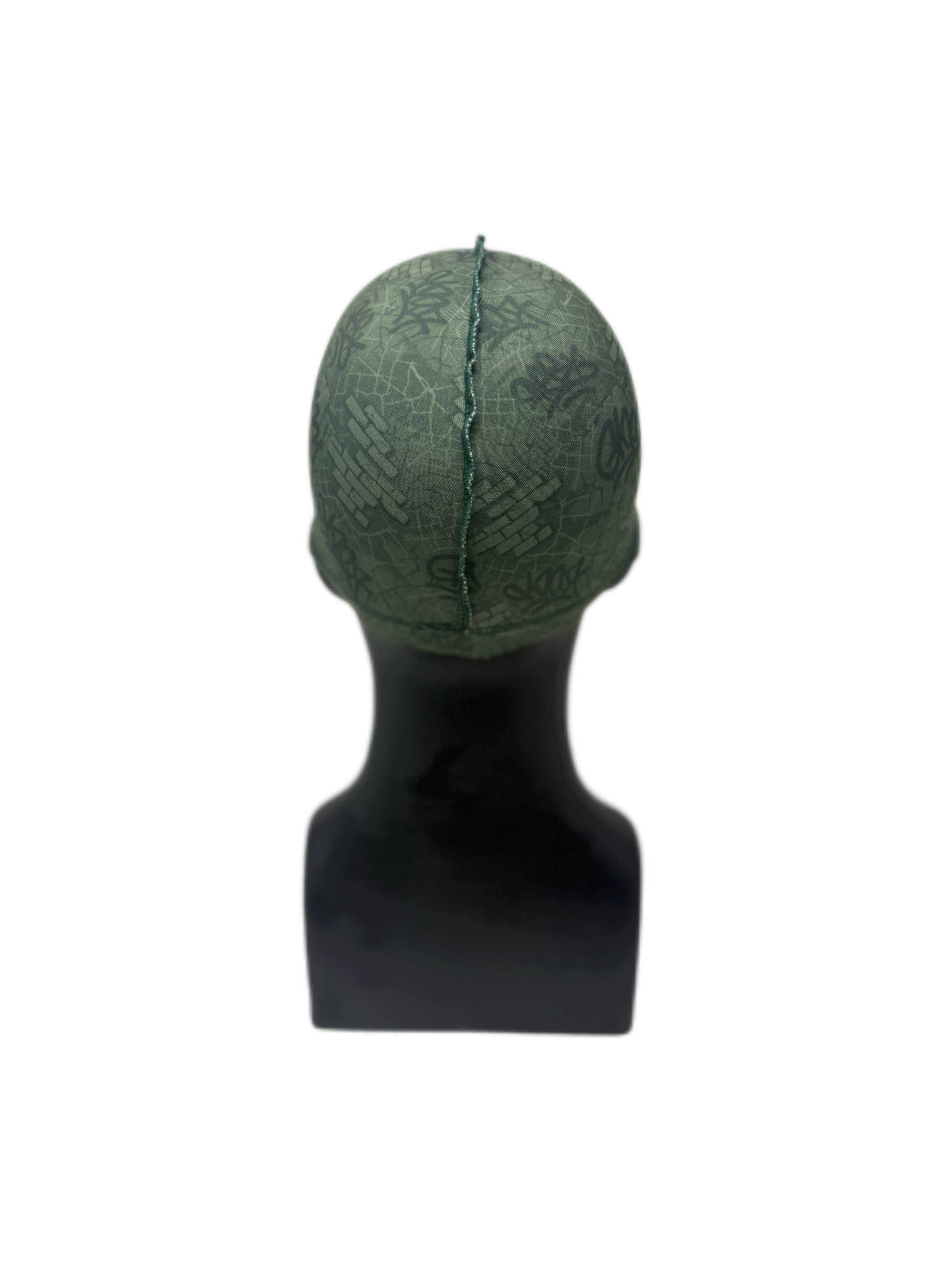 Olive Graffiti Wave - Double R Rags