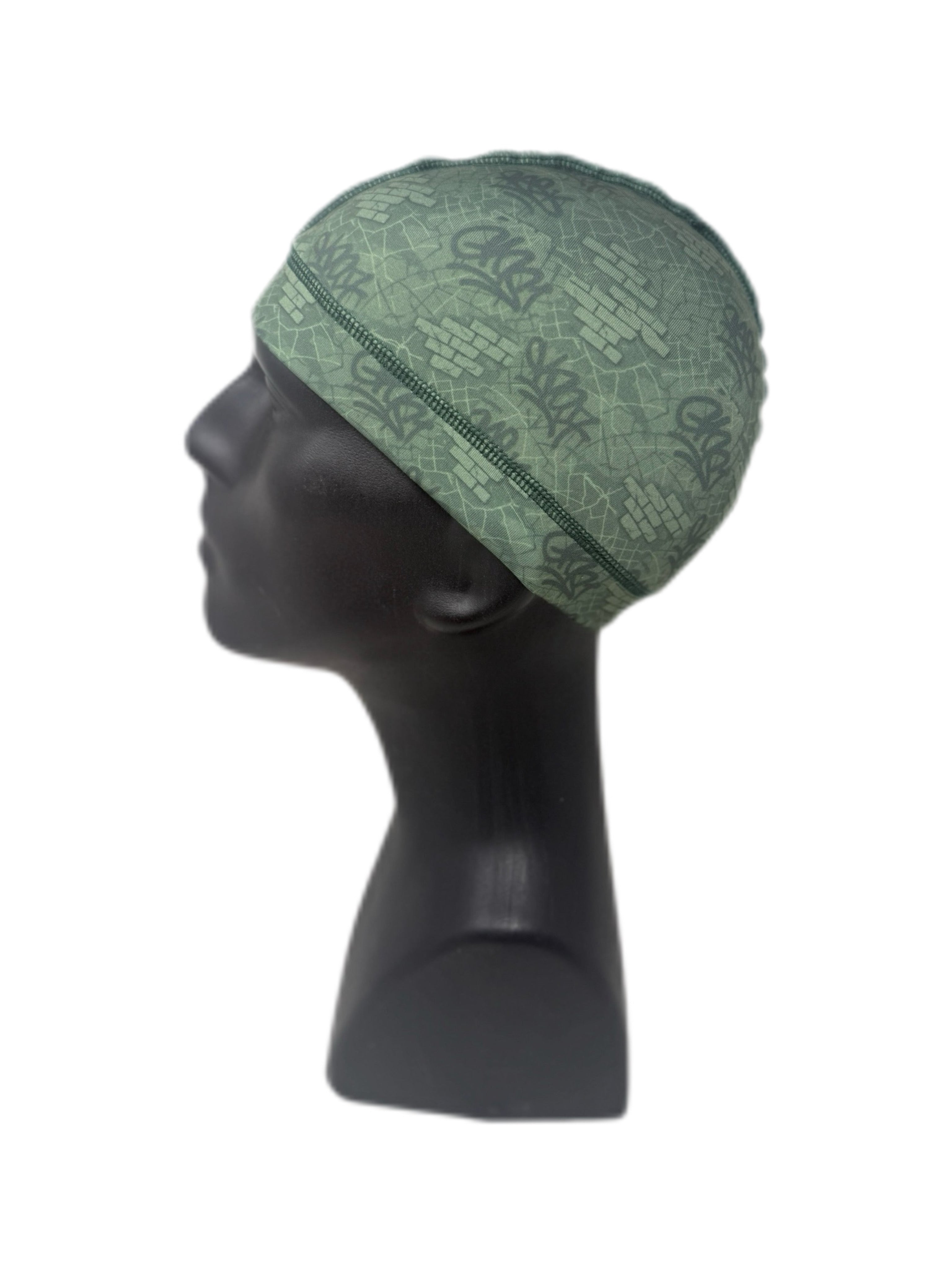 Olive Graffiti Wave Cap