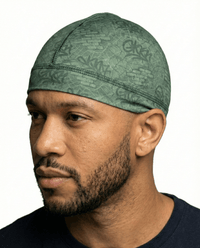 Olive Graffiti Wave Cap - Double R Rags